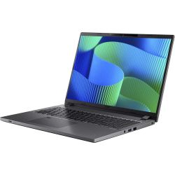 Ноутбук 16" Acer TravelMate P2 TMP216-51-G2-TCO-34WZ, Shale Black 16" (1920x1200, IPS, 60Hz), Intel Core 3-100U (6x1.2-4.7GHz), 16Gb DDR5, 512Gb NVMe, Intel UHD, LAN, WiFi 6E, Bluetooth 5.3, Web, 1xType-C/2xUSB 3.0, HDMI, 53 Wh, DOS (NX.BB7EU.008) - Картинка 2