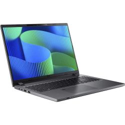 Ноутбук 16" Acer TravelMate P2 TMP216-51-G2-TCO-34WZ, Shale Black 16" (1920x1200, IPS, 60Hz), Intel Core 3-100U (6x1.2-4.7GHz), 16Gb DDR5, 512Gb NVMe, Intel UHD, LAN, WiFi 6E, Bluetooth 5.3, Web, 1xType-C/2xUSB 3.0, HDMI, 53 Wh, DOS (NX.BB7EU.008) - Картинка 3