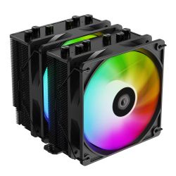 ����� ��� ���������� ID-Cooling SE-206-XT ARGB, Black, 2x120 ��, ��������/����, Intel: 1851, 1700, 1200, 115x, AMD: AM5, AM4, 136�153�120 ��, 4-pin PWM, ARGB, �� 250 ��