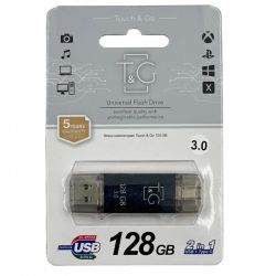  USB 128Gb T&G Star TG009TC, Black, Type-C / USB 3.0 (TG009TC-128GBK3)