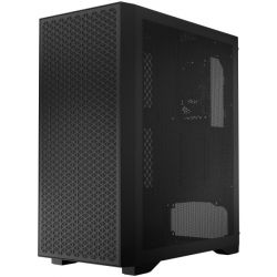 Корпус LogicConcept Dart Pro Midi Mash, Black, без БЖ, Midi Tower, для ATX / Micro ATX / Mini-ITX, 1xType-C / 2xUSB 3.0, макс. CPU - 155 мм / VGA - 340 мм, 4x120 мм - Картинка 2
