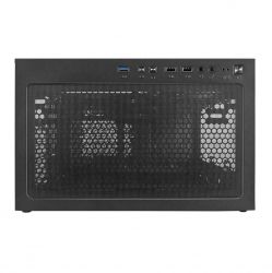 ������ 1stPlayer X4-M-BK-2F1P-1F1, Black, ��� ��, Mini Tower, Micro ATX / Mini ITX, 1xUSB 3.0 / 2xUSB 2.0, ����. CPU - 160 �� / VGA - 330 ��, 3x120 �� RGB, ������� ������ �� ����������� ������ - �������� 7