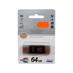 ���� ����������� USB 64Gb T&G Star TG009TC, Black, Type-C / USB 2.0 (TG009TC-64GBK)