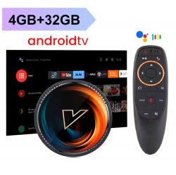ТБ-приставка Vontar W2 Amlogic S905W2, 4Gb/32Gb, Wi-Fi 2.4G +5G +100 Mb, USB2.0x2, Mali-G31, HDMI, G10s Аеропульт, BT, Android TV 11, 4K 60 fps - Картинка 2