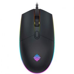 ���� GamePro GM152, Black, USB, ����������, 800-1200 dpi, 4 ������, RGB ���������, 1.5 �