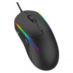 Мышь GamePro GM400, Black, USB, оптическая, 7200 dpi, 6 кнопок, RGB подсветка, кабель 1.5 м - Картинка 5