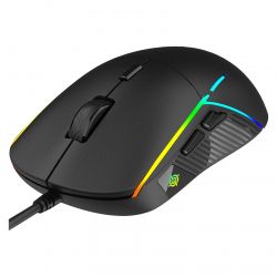 Мышь GamePro GM400, Black, USB, оптическая, 7200 dpi, 6 кнопок, RGB подсветка, кабель 1.5 м - Картинка 4