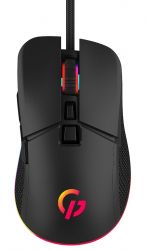  GamePro GM340, Black, USB,  ( Instant 725F), 7200 dpi, 7 , RGB ,  1.5 ,  Huano