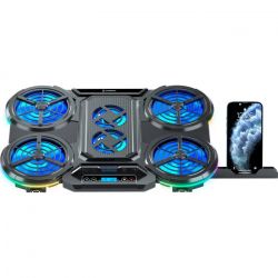 ��������� ��� �������� �� 18" GamePro CP770, Black, RGB ���������, 4 � 100 ��, 2 � 70 �� ���������� (18 dB 2000 rpm), ������/�������, 2xUSB 2.0, 410 x 285 x 40 ��, 1000 �, ����������� �������� ������������ � ���� ������� - �������� 2