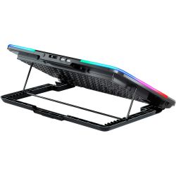 ��������� ��� �������� �� 15.6" GamePro CP590, Black, RGB ���������, 6 x 60 �� ���������� (24.6 dB 2860 rpm), ������/�������, 2xUSB 2.0, 360 x 255 x 28 ��, 820 �, ����������� �������� ������������ � ���� ������� - �������� 2