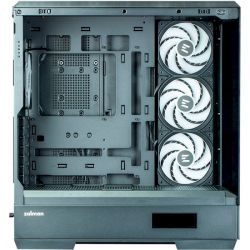 ������ Zalman P50 DS, Black, Mid Tower, ��� ��, ��� ATX / Micro ATX / Mini ITX, 1xType-C / 2xUSB 3.0, ����. CPU - 178 �� / VGA - 435 ��, 4x120 �� ARGB, ������� � �������� ������ �� ����������� ������, LCD ����� (CPU / GPU / Time) - �������� 4