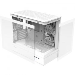 Корпус Zalman P30 V2, White, Mini Tower, без БП, для Micro ATX / Mini ITX, 1xType-C / 1xUSB 3.0, макс. CPU - 173 мм / VGA - 420 мм, 3x120 мм ARGB, боковая и передняя панели из закаленного стекла - Картинка 8