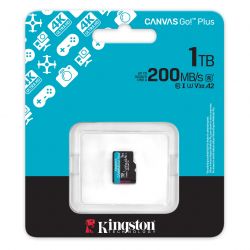 ����� ���'�� ����� ���'�� microSDXC, 1Tb, Kingston Canvas Go! Plus, Class 10 UHS-I U3 V30 A2, ��� ��������, �� 200/160 ��/� (SDCG4/1TBSP) - �������� 3