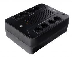 ������� ������������� �������� ProLogix 850 Schuko Black, 800 ��, 480 ��, ������-�������������, AVR, 8 ������� (Schuko) - �������� 9