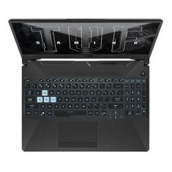 Ноутбук 15" Asus TUF Gaming A15 FA506NF-HN043 Black 15.6" (1920x1080, IPS, 144Hz), AMD Ryzen 5 7535HS(6x3.3-4.5GHz), 16GB DDR5, SSD 512GB, nVidia RTX 2050 4GB, Web, LAN, Wi-Fi 6, BT 5.3, 1xType-C/3xUSB3.2, HDMI, 48Wh, noOS - Картинка 4