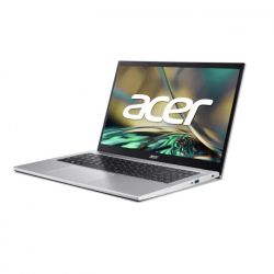 Ноутбук 15" Acer Aspire 3 A315-59-38DL (NX.K6SEX.010) Pure Silver 15.6" FullHD 1920x1080 TN+film матовый, Intel Core i3-1215U 1.2-4.4GHz, RAM 8GB, SSD 512GB, Intel Iris Xe Graphics, DOS - Картинка 3