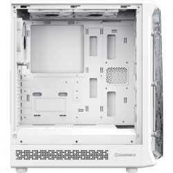 Корпус GameMax Starlight 2 AW, White, без БП, Mid Tower, для ATX / MicroATX / Mini-ITX, 1xType-C / 1xUSB 3.0 / 1xUSB 2.0, макс. CPU - 155 мм / VGA - 330 мм, 6x120 мм ARGB, боковая панель из закаленного стекла - Картинка 7
