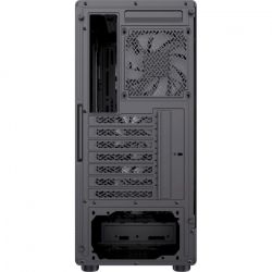 Корпус GameMax Starlight 2 AB, Black, без БП, Mid Tower, для ATX / MicroATX / Mini-ITX, 1xType-C / 1xUSB 3.0 / 1xUSB 2.0, макс. CPU - 155 мм / VGA - 330 мм, 6x120 мм ARGB, боковая панель из закаленного стекла - Картинка 9