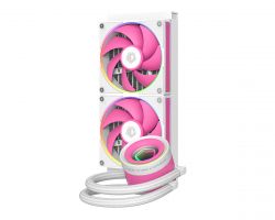 ������� ����������� ���������� ID-Cooling FX240 INF PINK, White+Pink Fans, Intel: 1851/1700/1200/2066/2011/1366/115x, AMD: AM4/AM5, 5002000�10%RPM, 29.9dB(A) Max, ARGB, �� 300 �� - �������� 1