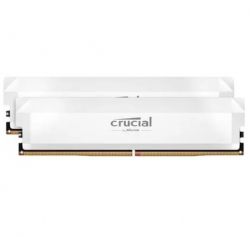 ' 16Gb x 2 (32Gb Kit) DDR5, 6000 MHz, Crucial Pro Overclocking, White, 36-38-38-80, 1.35V,   (CP2K16G60C36U5W)
