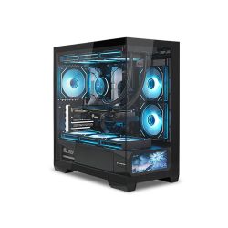 ������ ALmordor QX25M LCD Black, ��� ��, ��� MicroATX/Mini ITX, 1xUSB-�, 2xUSB-A 3.0, ����. CPU - 160 �� / VGA - 410 �� / PSU - 180 ��, ���������� ����� � ������� ������, LCD-����� 6.2" (ALQX25MBK_LCD) - �������� 3