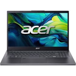 ������� 15" Acer Aspire 15 A15-41M-R4Y3 Steel Grey, 15.6" (1920x1080, IPS, 60Hz), AMD Ryzen 5 8640HS (6x3.5-4.9 GHz), 16Gb DDR5, 512Gb NVMe, AMD Radeon, WiFi 6E, BT 5.3, Web, 1xType-C/2xUSB3.2, HDMI, 53 Wh, ��� �� (NX.KXAEU.00C)