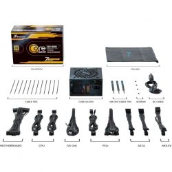 ���� ������� 850 ��, Seasonic Core GX ATX 3.1, Black, ���������, 80+ Gold, Active PFC, 12 �� HDB, 3xMolex / 6xSATA / 1x16-pin / 3x6+2-pin / 2x4+4-pin / 20+4-pin, ������ OCP/OPP/OTP/OVP/SCP/UVP (CORE GX-850-ATX3) - �������� 9