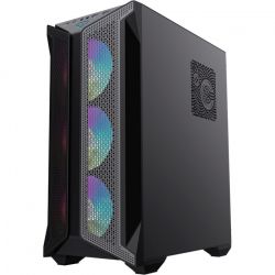 Корпус GameMax Brufen COC, Black, Midi Tower, без БП, для E-ATX / ATX / Micro ATX / Mini ITX, 1xUSB-С, 2xUSB 3.0, 4x120 мм ARGB Fan, 1xCOC Turbo Fan, боковая панель из закаленного стекла - Картинка 2