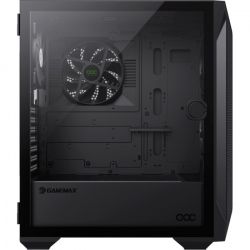 Корпус GameMax Brufen COC, Black, Midi Tower, без БП, для E-ATX / ATX / Micro ATX / Mini ITX, 1xUSB-С, 2xUSB 3.0, 4x120 мм ARGB Fan, 1xCOC Turbo Fan, боковая панель из закаленного стекла - Картинка 4
