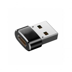  Type-C (F) - USB 2.0 (M), Black, Dynamode (DM-AD-USB-CA)
