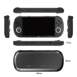 ����������� ������� ��������� Trimui Smart Pro TG5040, Black, 4.96" (1280x720, IPS), 12 ���������� (�� NES �� PS1), Allwinner A133P, 1Gb LPDDR4, WiFi, Bluetooth, microSD (64Gb ����� � ���������), 5000 mAh - �������� 3