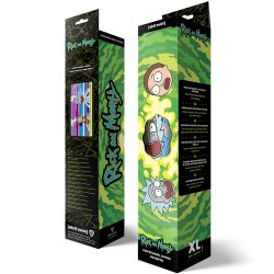 Килимок для миші Килимок Warner Bros. Rick and Morty Glitched XL, 900 x 420 х 3 мм, гума/тканина, Speed (FWBMPRIMOR24003XL) - Картинка 6