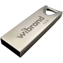 ���� ���������� USB 16Gb Wibrand Taipan, Silver, USB 2.0 (WI2.0/TA16U2S)