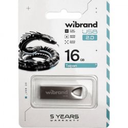 ���� ���������� USB 16Gb Wibrand Taipan, Silver, USB 2.0 (WI2.0/TA16U2S) - �������� 2