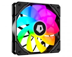 ���������� 120 ��, ID-Cooling TF-12025-PRO Reverse Black, 120x120x25 �� ARGB, 500~1800�10% ��/���, 15.2-35.2 ��, 82.5CFM, �������������� ���������, 4pin PWM / 3pin 5V ARGB - �������� 6