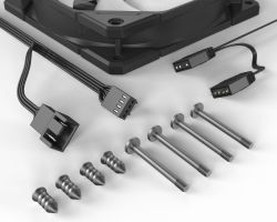 ���������� 120 ��, ID-Cooling TF-12025-PRO Reverse Black, 120x120x25 �� ARGB, 500~1800�10% ��/���, 15.2-35.2 ��, 82.5CFM, �������������� ���������, 4pin PWM / 3pin 5V ARGB - �������� 8