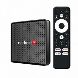 ��-��������� Mini PC -  X5 Allwinner H313, 2Gb/16Gb, Wi-Fi 2.4G +5G +100 Mb, USB2.0x2, AV, Mali-G31, HDMI, Bluetooth ����� �������� ���������, BT 5.0, Android TV 10