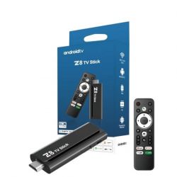 ТБ-приставка Mini PC - iATV Z8 Stick Allwinner H618, 2Gb/16Gb, Wi-Fi 2.4G +5G +100 Mb, USB2.0x2, AV, Mali-G31, HDMI, Bluetooth-пульт голосове управління, BT 5.0, Android TV 12 - Картинка 2
