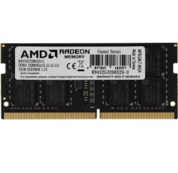  SO-DIMM, DDR4, 32Gb, 3200 MHz, AMD, 1.2V, CL22 (R9432G3206S2S-U)