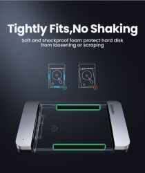 ������ ������� Ugreen US221, Grey, 2.5", USB 3.1 Gen2, 1xSATA, ����������� ������ (70499) - �������� 6