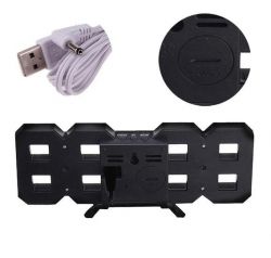 �������� LED 3D Alarm, Black, ���������, ���������, ��������, �������� �� USB / CR2032 (JT-2022) - �������� 3