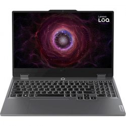  15" Lenovo LOQ 15ARP9 (83JC00CQRA) Luna Grey, 15.6" (1920x1080, IPS, 144 ), AMD Ryzen 7 7435HS (83.1-4.5GHz), RAM 24GB DDR5, SSD 512GB, nVidia GeForce RTX 4050 6GB, LAN, Wi-Fi 6, Bluetooth 5.2, USB-C/3USB 3.2, HDMI, 60Wh, DOS