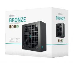 Блок живлення 700 Вт, GamerStorm PF700X, Black, 80+ Bronze, Active PFC, 12 см FDB, 2xMolex / 6xSATA / 2x6+2-pin / 2x4+4-pin / 20+4-pin, захист OPP/OVP/OCP/SCP/OTP/UVP/SIP/NLO, ATX12V V2.52 (R-PF700X-HD0B-JGEU) - Картинка 7