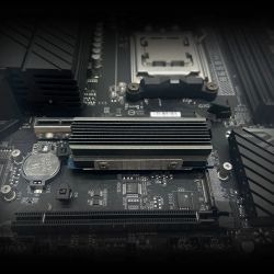 Радиатор для M.2 Teucer 12, Dark Grey, для формата 2280, алюминий/медь (M.2-12) - Картинка 3