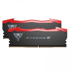  16Gb x 2 (32Gb Kit) DDR5, 6000 MHz, Patriot Viper Xtreme 5, Black/Red, 30-40-40-76, 1.35V,   (PVX532G60C30K)