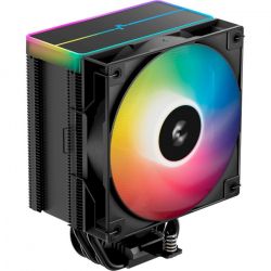 ����� ��� ��������� Deepcool AG500 ARGB V2, Black, ������� �� ���� ������ ������, 1x120 �� ARGB, ��� Intel 1700/1200/115x, AMD AM5/AM4, ������ 160 �� (R-AG500-BKAMMN-GJD)