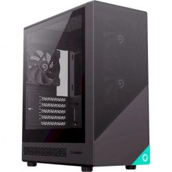  GameMax Focus MB, Black,  , Micro Tower,  MicroATX / Mini-ITX, 1xType-C / 1xUSB 3.0 / 1xUSB 2.0, . CPU - 155  / VGA - 330 , 3x120 ,     