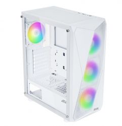 Корпус 2E Gaming Aruba (G3313W), White, без БЖ, Mid Tower, для ATX / Micro ATX / Mini ITX, 1xUSB 3.0 / 2xUSB 2.0, макс. CPU - 165 мм / VGA - 330 мм, 5x120 ARGB, бічна панель із загартованого скла (2E-G3313W) - Картинка 7