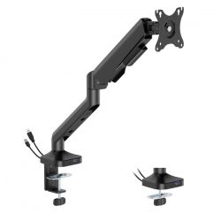 Кронштейн настільний для монітора 17-40" OfficePro MA451B, Black, VESA 100x100 мм/75x75 мм, регулювання (повороту, нахилу, обертання, висоти), навантаження до 12 кг - Картинка 2