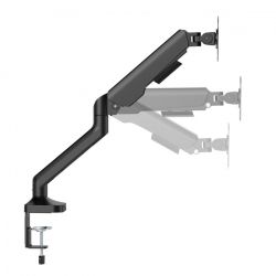 Кронштейн настільний для монітора 17-40" OfficePro MA451B, Black, VESA 100x100 мм/75x75 мм, регулювання (повороту, нахилу, обертання, висоти), навантаження до 12 кг - Картинка 5